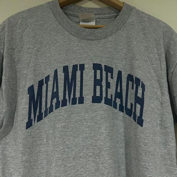 Miami beach tee shirt l - Picture 2 of 3